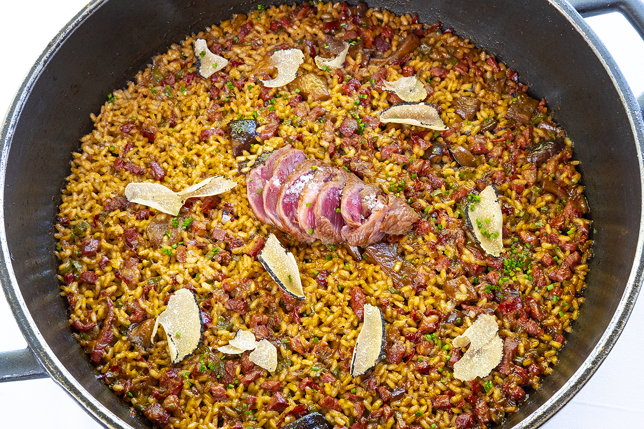 Arròs de secret ibèric